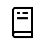 Minimalist Book Icon