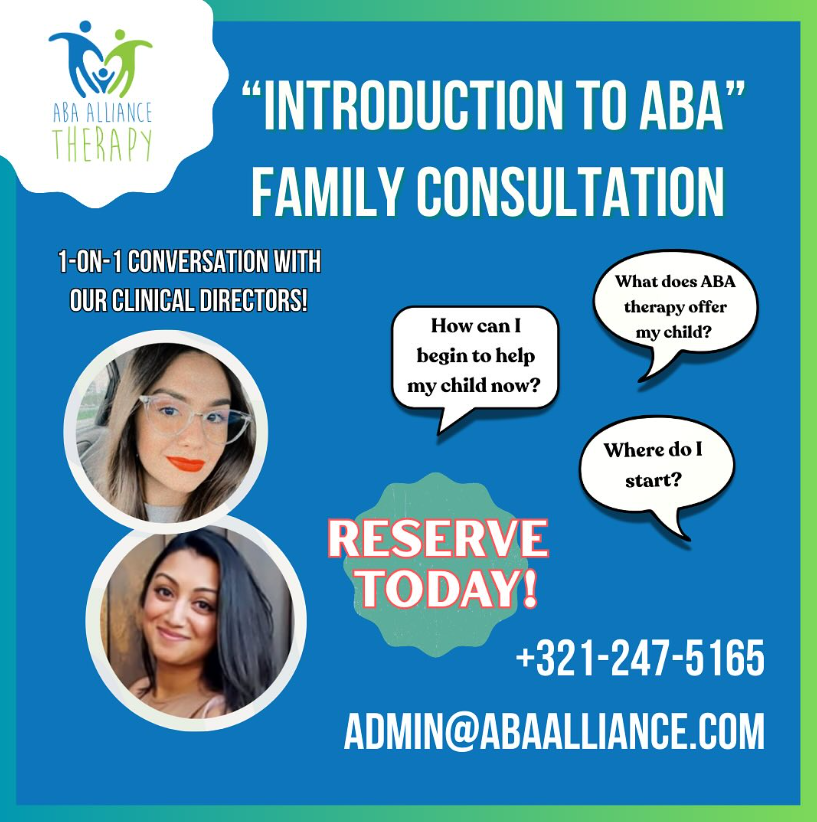 ABA 101 for Parents – ABA Alliance Therapy